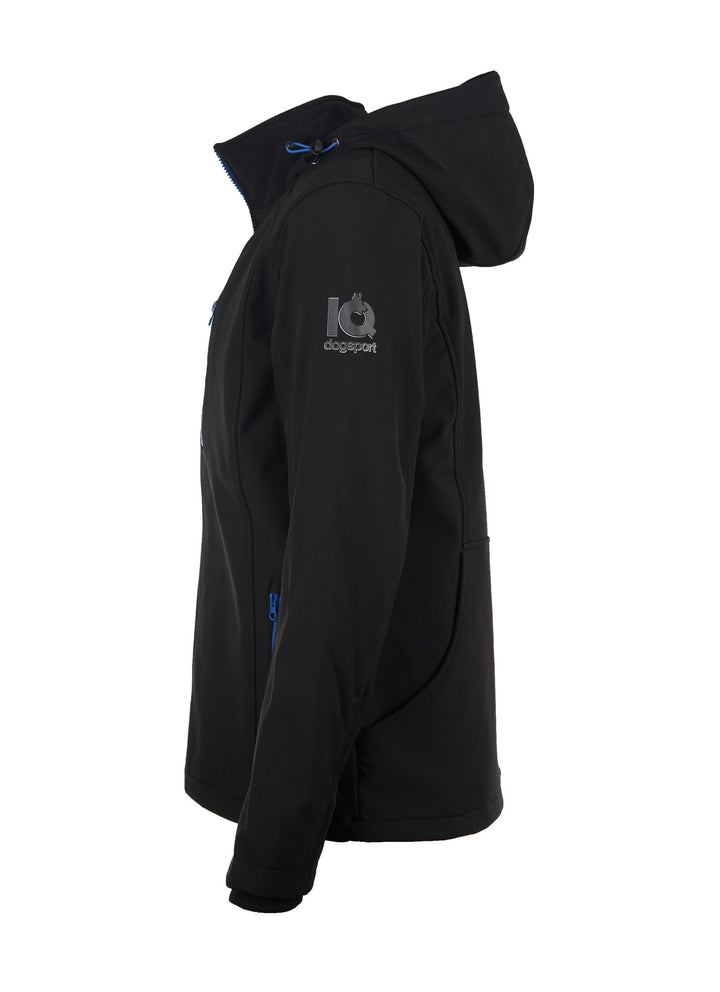 Sweatjacke-Uni-Seite-links