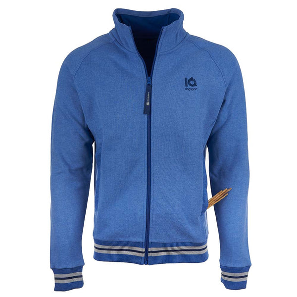Sweatjacke-blau-Front