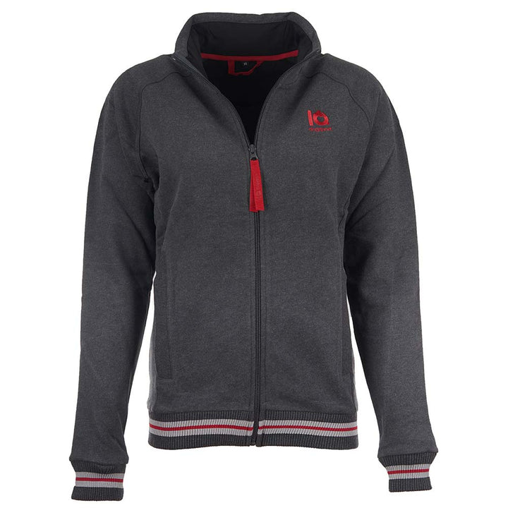 Sweatjacke-grau-Front