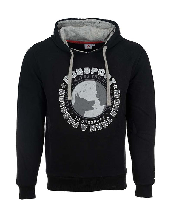Sweatpulli-Uni-schwarz-Front