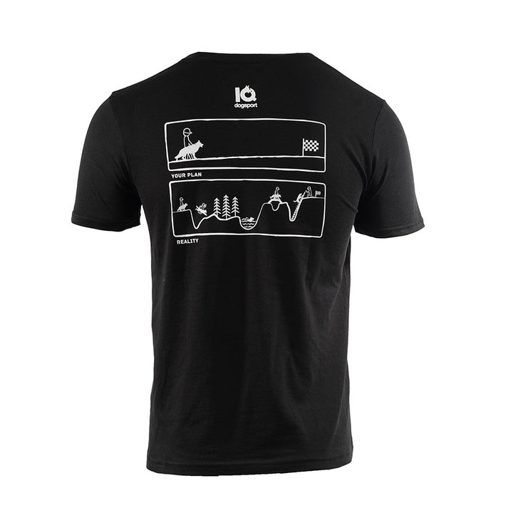 T-Shirt-Train-hard-rucken